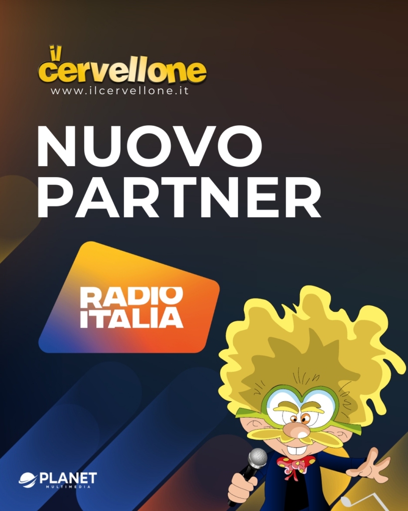 Il Cervellone e Radio Italia insieme: la musica italiana entra nel nostro Quiz Game
